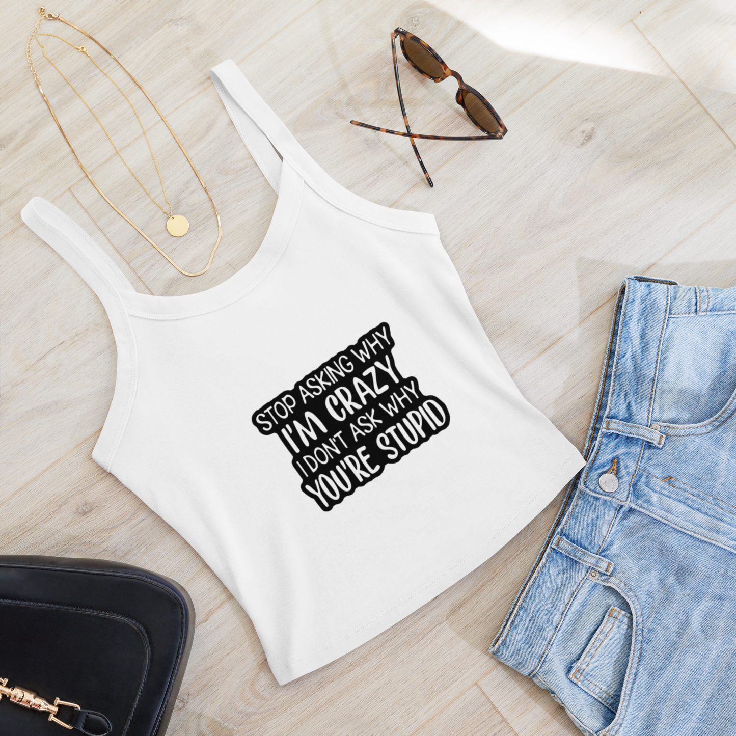 Nody Women’s micro-rib tank top