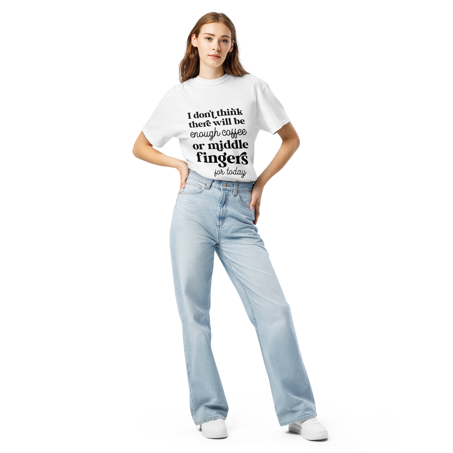The moody way garment-dyed heavyweight t-shirt