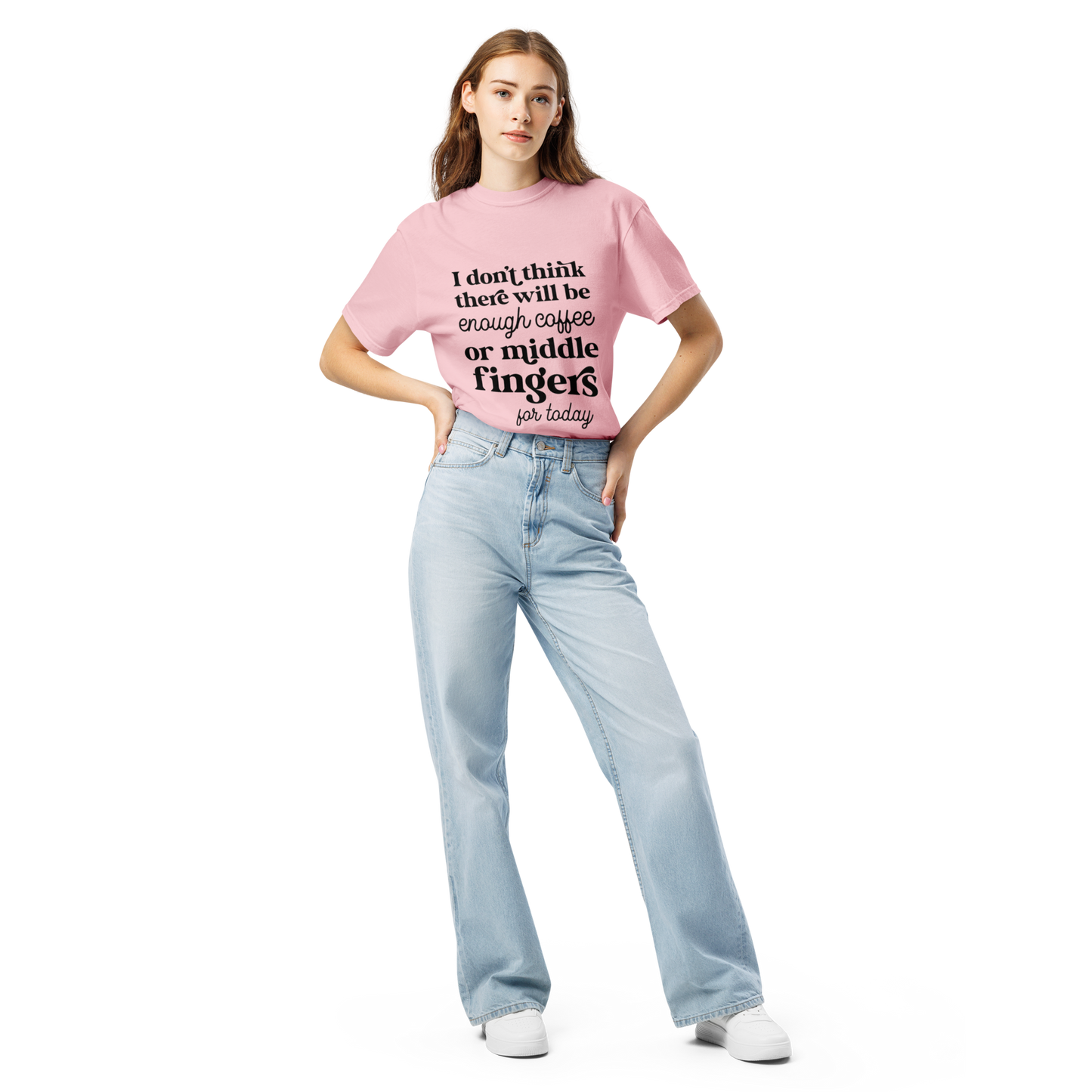 The moody way garment-dyed heavyweight t-shirt
