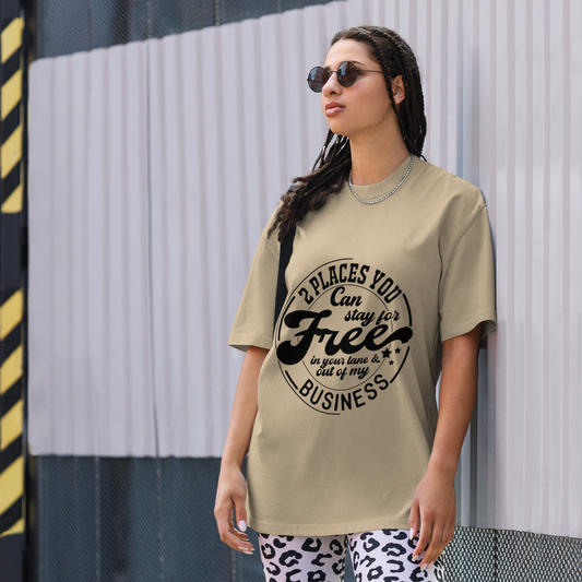 Cut it off Oversized faded t-shirt